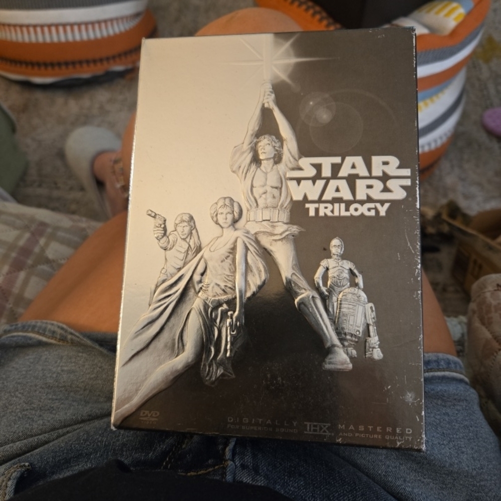 Star Wars Trilogy (4-Disc Box‎ Set, Widescreen Edition, DVD, 2004)